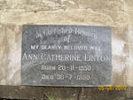 LINTON Ann Catherine 1950-1980