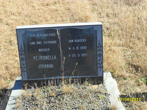MULDER Petronella Johanna 1899-1977