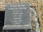 PERKINS Hester Helena, Charlton nee VAN ZYL 1882-1975