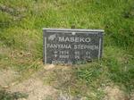 MASEKO Fanyana Stephen 1914-2009