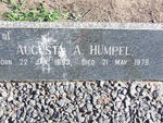 HUMPEL Heinrich K.A. 1890-1965 & Augusta A. 1893-1979