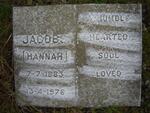 JACOBS Hannah 1883-1976