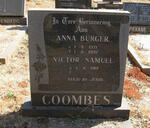COOMBES Victor Sameul 1919 & Anna Burger 1921-1992