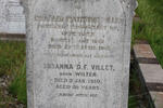 VILLET Charles Mathurin  1842-1892 & Susanna D.F. WILTER -1910