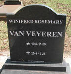 VEYEREN Winifred Rosemary, van 1937-2008