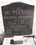 PLESSIS Michael Hendrik, du 1919-1975