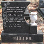 MÜLLER Marietjie  1961-1995