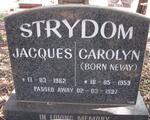 STRYDOM Jacques 1962-1997 & Carolyn NEVAY 1959-1997