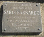 BARNARDO Sarie 1943-2009