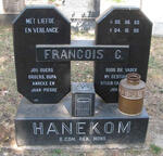 HANEKOM Francois C. 1968-1990