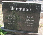 VERMAAK Gideon Stefanus 1913-1978 & Sarah Johanna 1917-1965