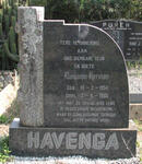 HAVENGA Benjamin Herman 1954-1966