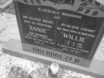 OBERHOLZER Willie 1891-1979 & Annie VAN RENSBURG 1903-1987