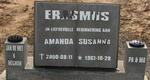 ERASMUS Amanda Susanna 1961-2000