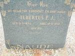 NAUDE Albertus P.J. 1874-1958
