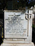 BARRY John James 1887-1935 & Violet Florence 1888-1955