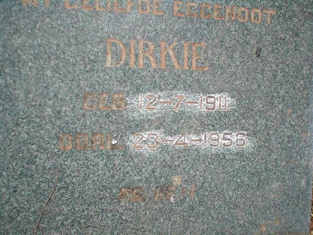 ? Dirkie 1911-1956