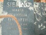 SIELING Maria Cornelia Elizabeth 1919-1989