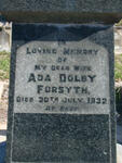 FORSYTH Ada Dolby -1932