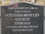 FOUCHE Charlotte Clara nee ROSS -1950