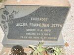 STEYN Jacob Francoha 1905-1974