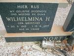 NORTJE Wilhelmina H. geb. MEINTJIES 1915-1977