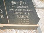 NAUDE Jacobus S. 1912-1981
