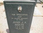NOLTE Josef J.A. 1957-1981