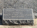 STRANGE Thomas Fairbrother 1892-1951