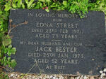 STREET Edna -1971 :: BESTER Jack -1973