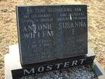 MOSTERT Antonie Willem 1948-1981 & Susanna P. -1990