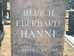 HANNI Ulrich Eberhard 1944-1994