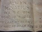 ? Alwyn Ignatius 1904-1965