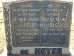 MEYER Renier Janse, de 1888-1963 & Susara Maria HELSDINGEN 1902-1984
