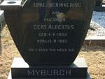 MYBURGH Gert Albertus 1920-1967