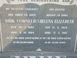 DELPORT Dirk Cornelius 1893-1964 & Helena Elizabeth 1904-1985