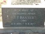 BAXTER J.T. 1884-1977