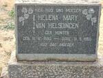 HELSDINGEN Helena Mary, van nee HUNTER 1880-1960
