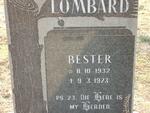 LOMBARD Bester 1932-1973