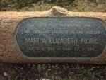 FOURIE Martha Elizabeth 1902-1959