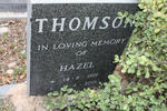 THOMSON Hazel 1919-2001