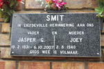 SMIT Jasper 1931-2007 & Joey 1940-