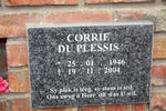 PLESSIS Corrie, du 1946-2004