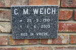 WEICH C.M. 1910-2003