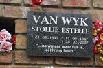 WYK Stollie, van 1945- & Estelle 1947-2007