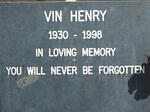 VIN Henry 1930-1998