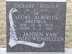 NIEUWENHUIZEN Ockert Rudolf, Jansen van -1929 :: Jansen van NIEUWENHUIZEN Lucas Albertus Jacobus 1904-1905