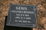 GENIS Johannes Hendrik 1925-2000