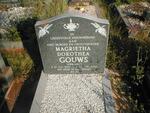GOUWS Magrietha Dorothea nee NEL 1920-2001