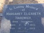 HARDWICH Margaret Elizabeth nee THACKWRAY 1892-1955